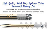 اليدوية التجميل أداة الحاجب Microblading الذهب دليل الوشم القلم