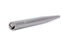 Silvery Multifunctional Autoclave Microblading Pen For Eyebrows Permanent Makeup