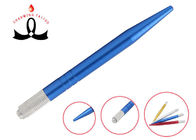 شبه دائمة ماكياج أدوات دليل الحاجب التطريز القلم مع أربعة ألوان ل ناتورالبروس