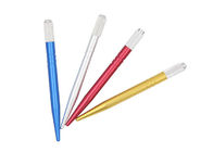 شبه دائمة ماكياج أدوات دليل الحاجب التطريز القلم مع أربعة ألوان ل ناتورالبروس