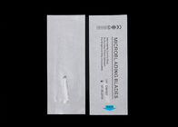الأبيض المتاح شفرات microblading 0.18mm 14 CurveEyebrow Microblading إبرة