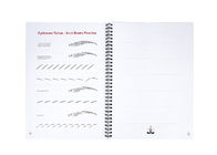 English Microblading Exercise Eyebrow Tattoo Book لتدريب PMU
