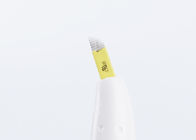 مائل أبيض Microblading القلم يمكن التخلص منها شعار مخصص