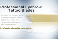 Professional Eyebrow Tattoo Needles Disposable Gold Eyebrow Microblading 14 Pin